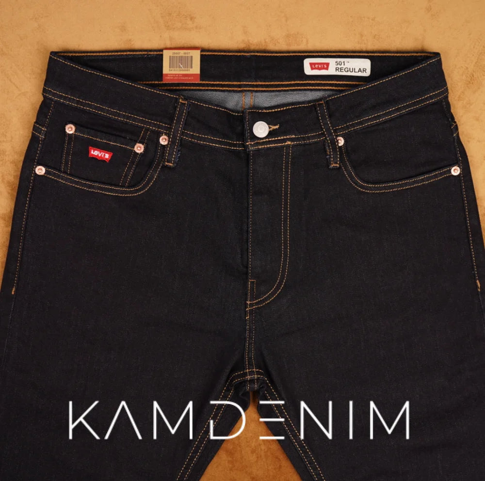 Jeans Lvs Bleu Noir 4003 Coupe Normale