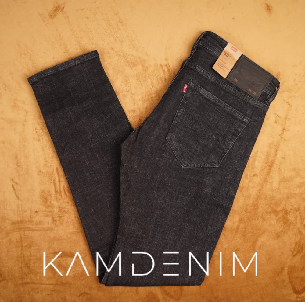 Jeans Lvs Noir Sabler 4005 Coupe Normale