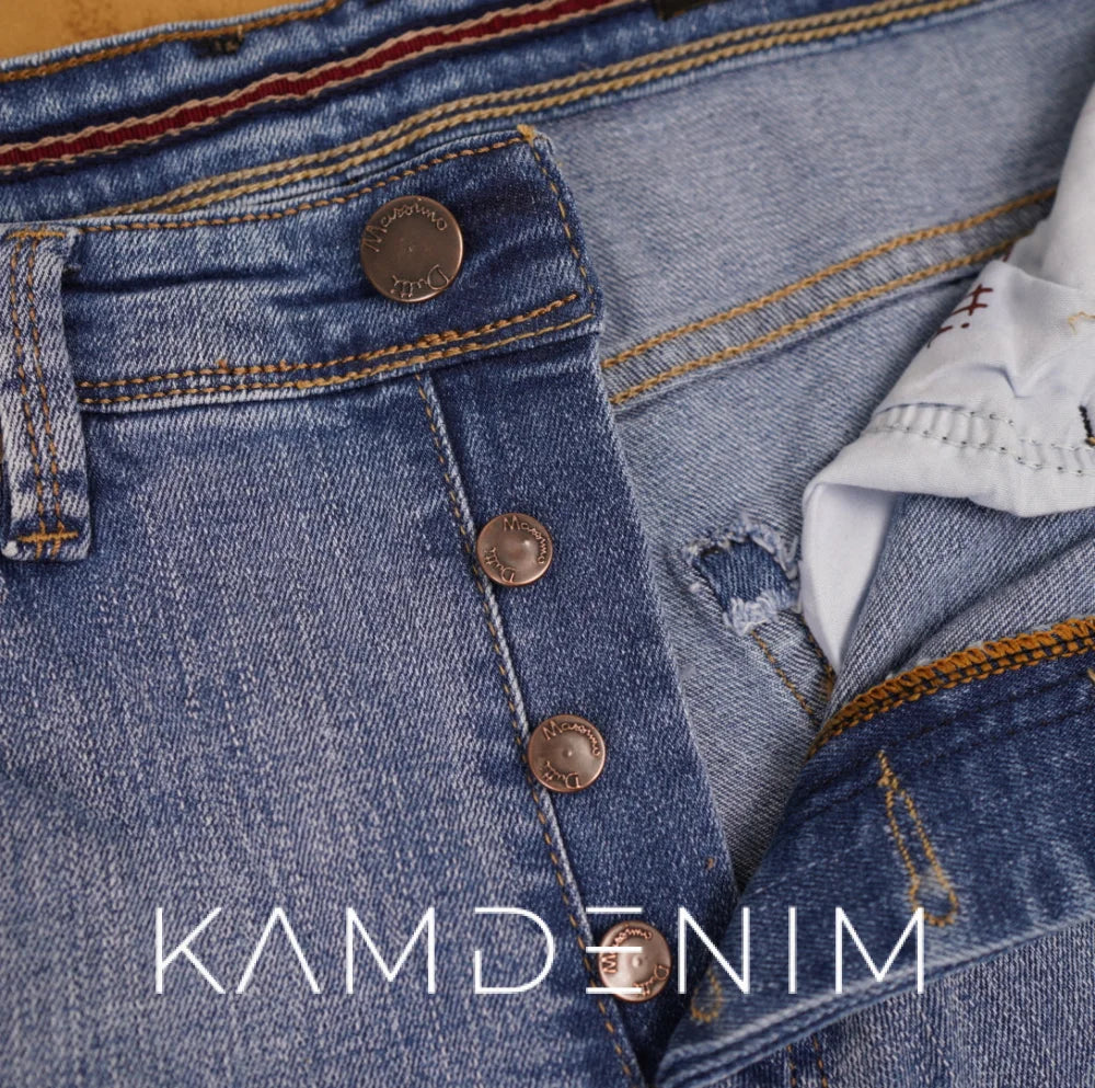 Jeans Msm Bleu Ciel 4042 Coupe Normale