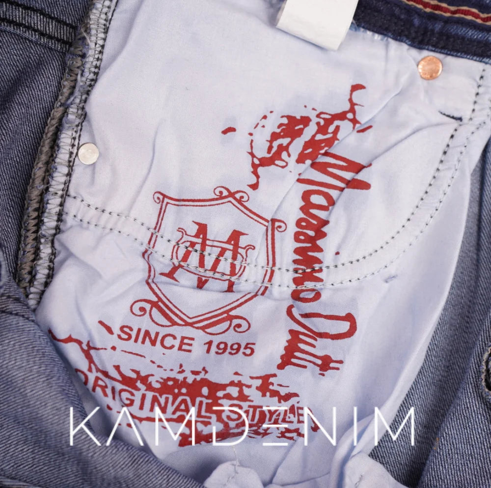 Jeans Msm Bleu Ciel Naivy 4049 Coupe Normale