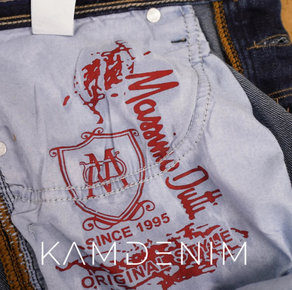 Jeans Msm Bleu Marine 4041 Coupe Normale