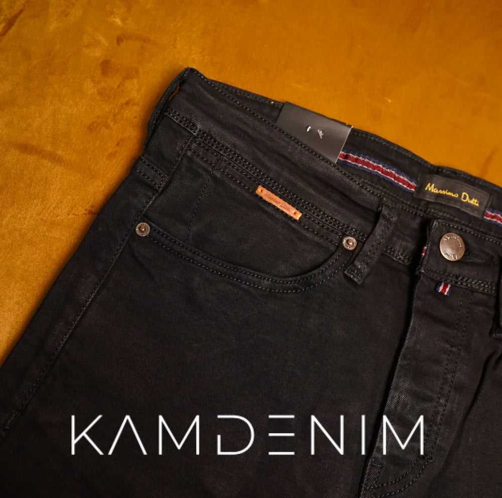 Jeans Msm Full Black 4092 Coupe Normale