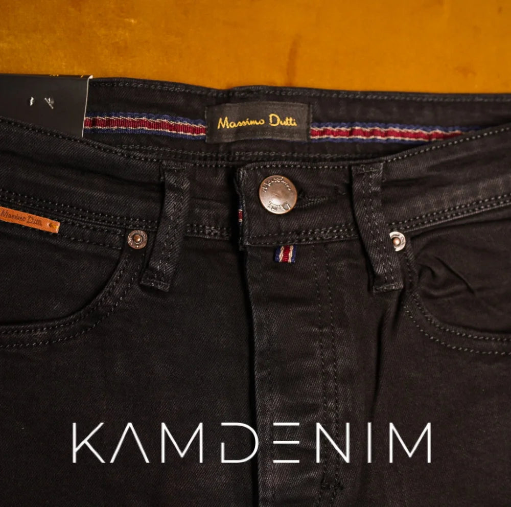 Jeans Msm Full Black 4092 Coupe Normale