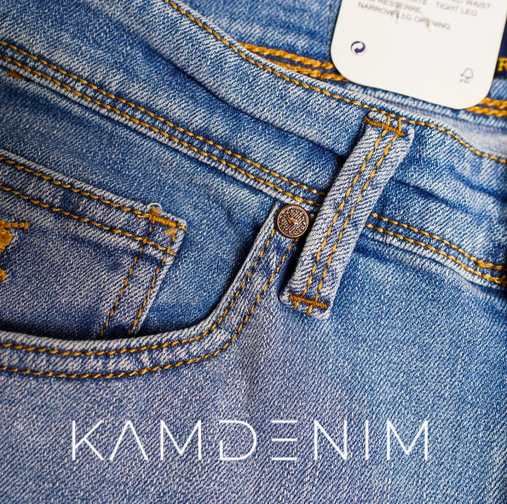 Jeans Rl Bleu Ciel Delaver 4088 Coupe Normale