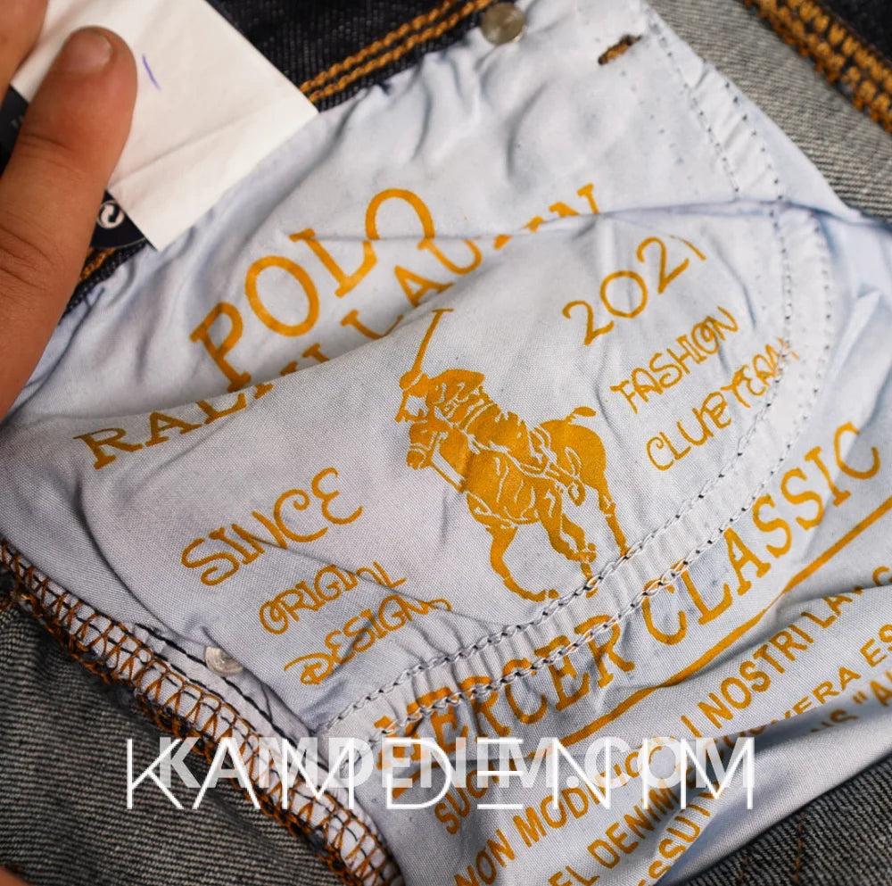 Jeans Rl Bleu Petrol Sabler 4109 Coupe Normale