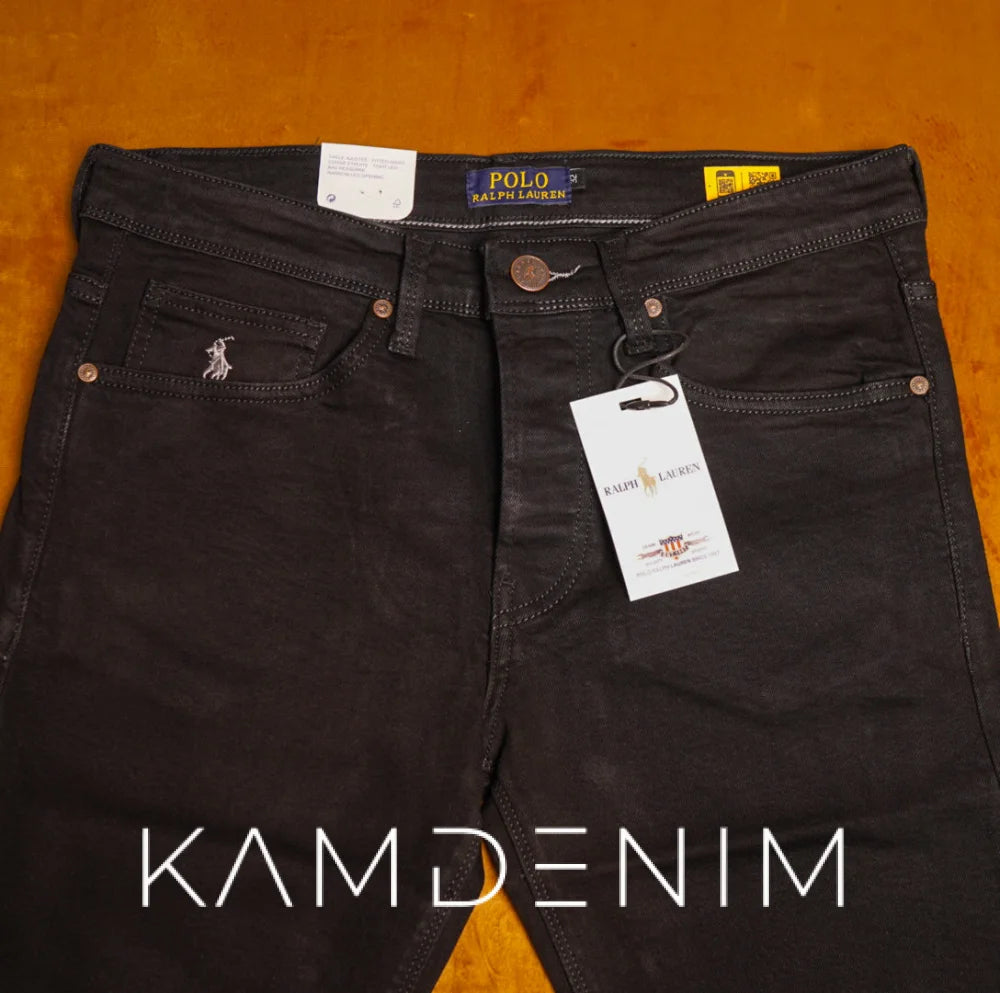 Jeans Rl Full Black 4087 Coupe Normale