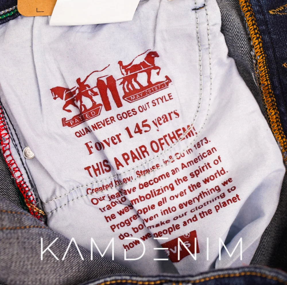 Short Jeans Lvs Bleu Sabler 4062