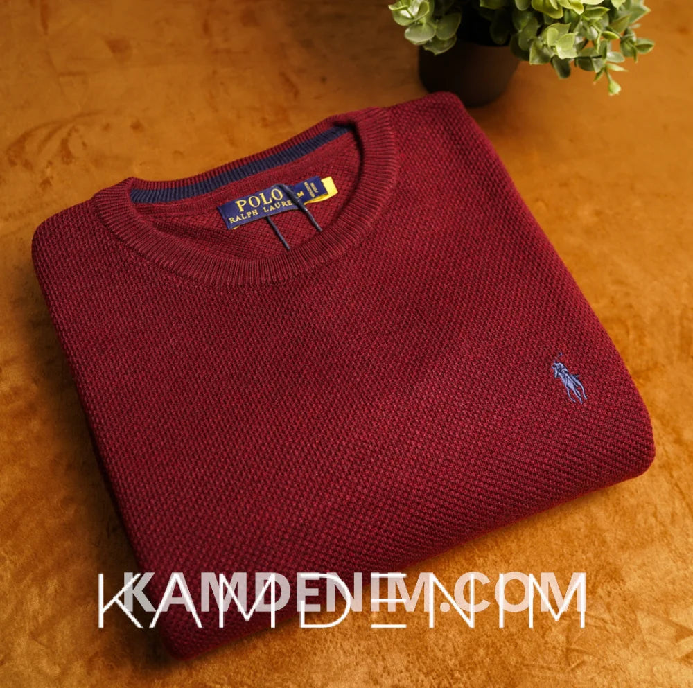 Tricot Rl 2001 Pique S / Bordeau