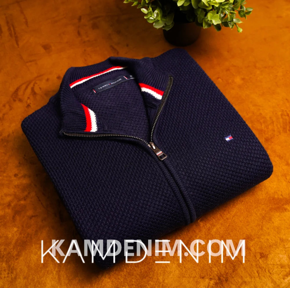 Tricot Tm 2005 Zipper S / Bleu Marine